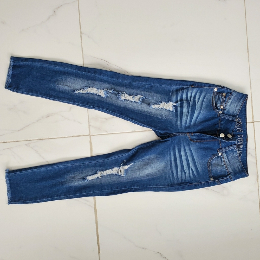 High Waist Butt Lifting Skinny Jeans